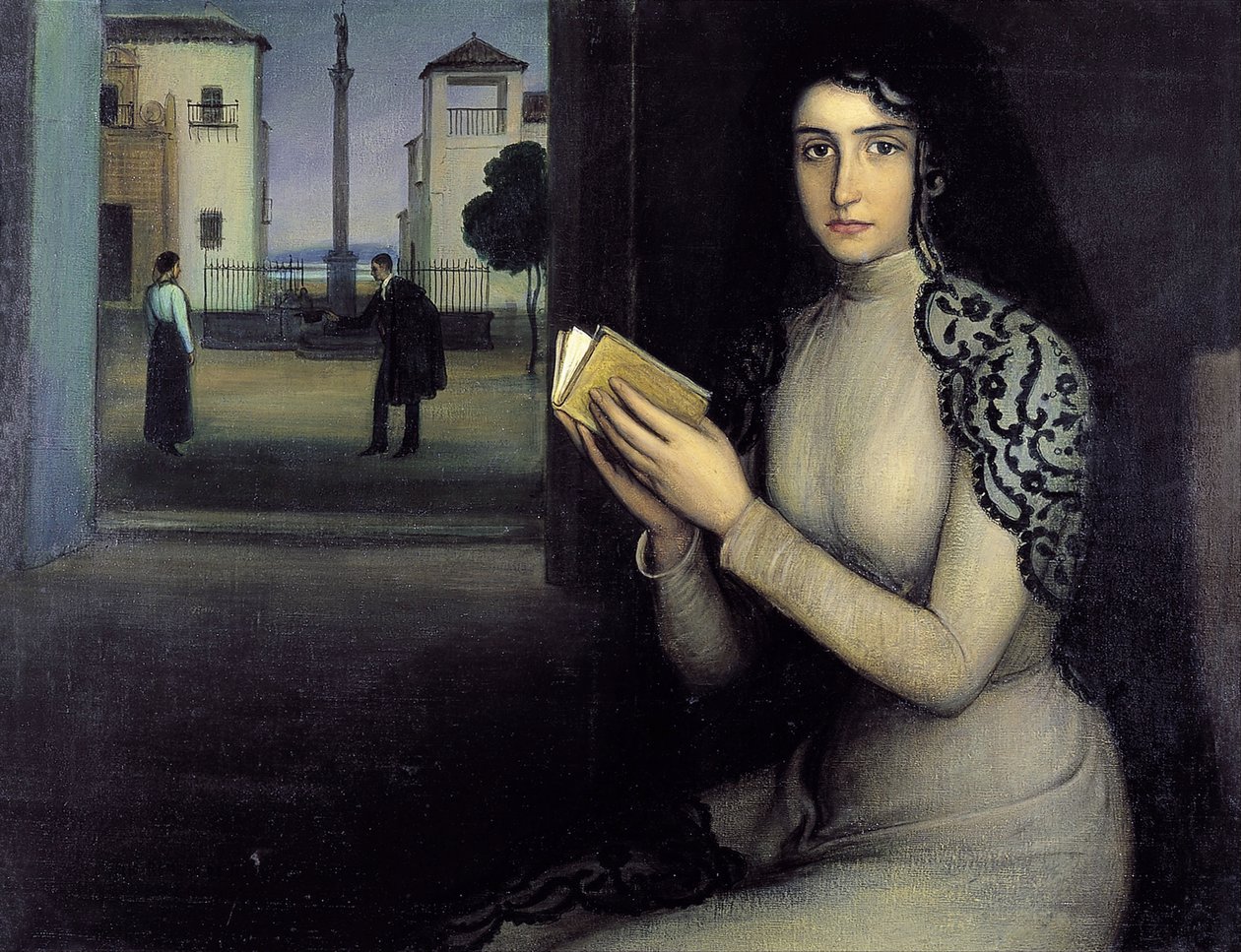 Nieves door Julio Romero de Torres