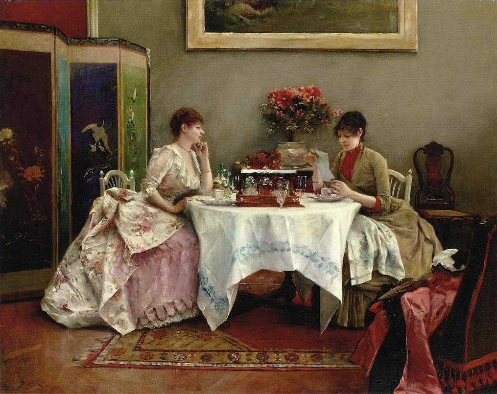 Een interessante brief door Julius Leblanc Stewart