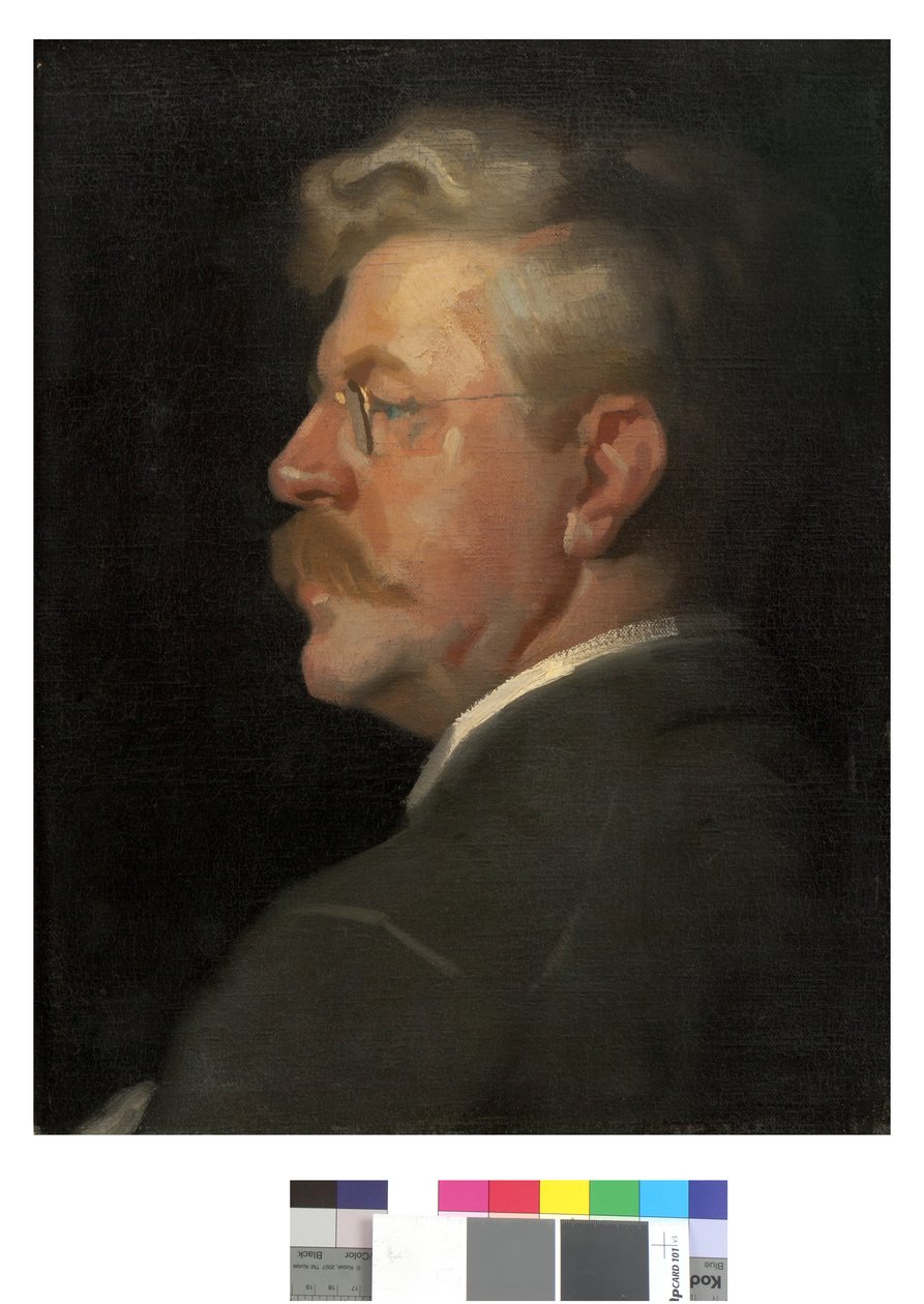 Frank Duveneck, ca. 1905 door Julius C. Rolshoven