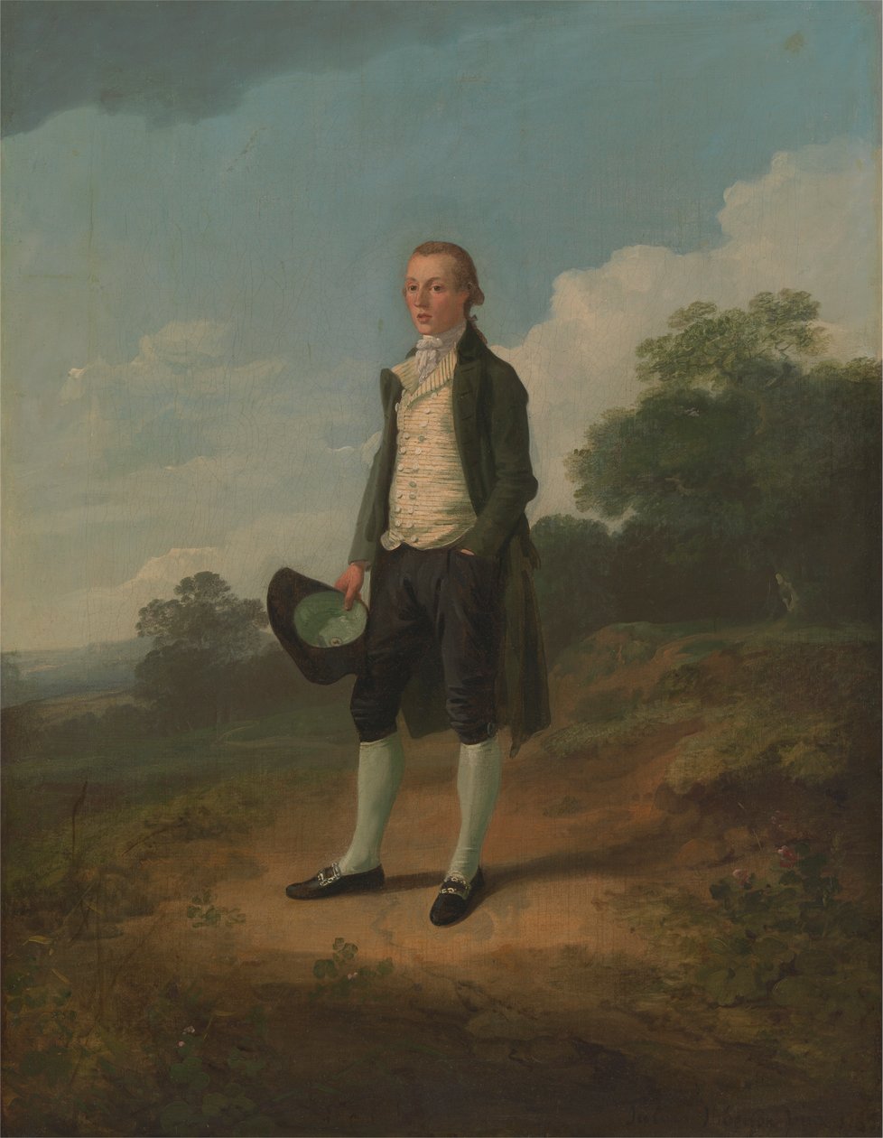 George Biggin door Julius Caesar Ibbetson