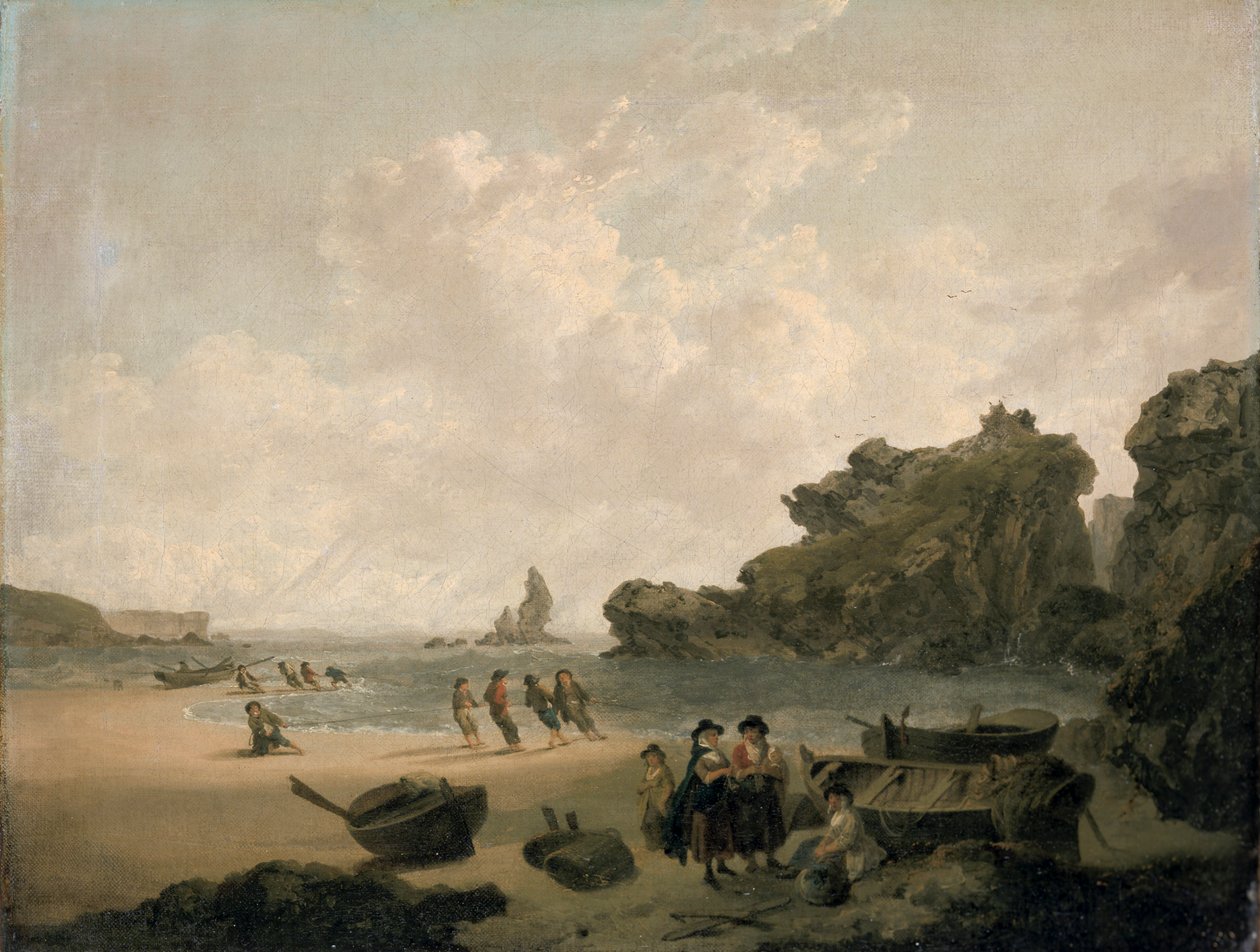 De Stack Rock, 1793-94 door Julius Caesar Ibbetson