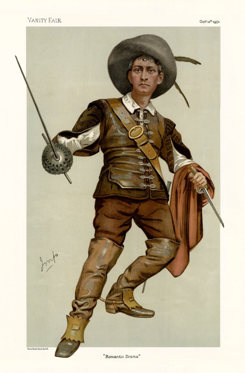 Lewis Waller door Julius Mandes Price