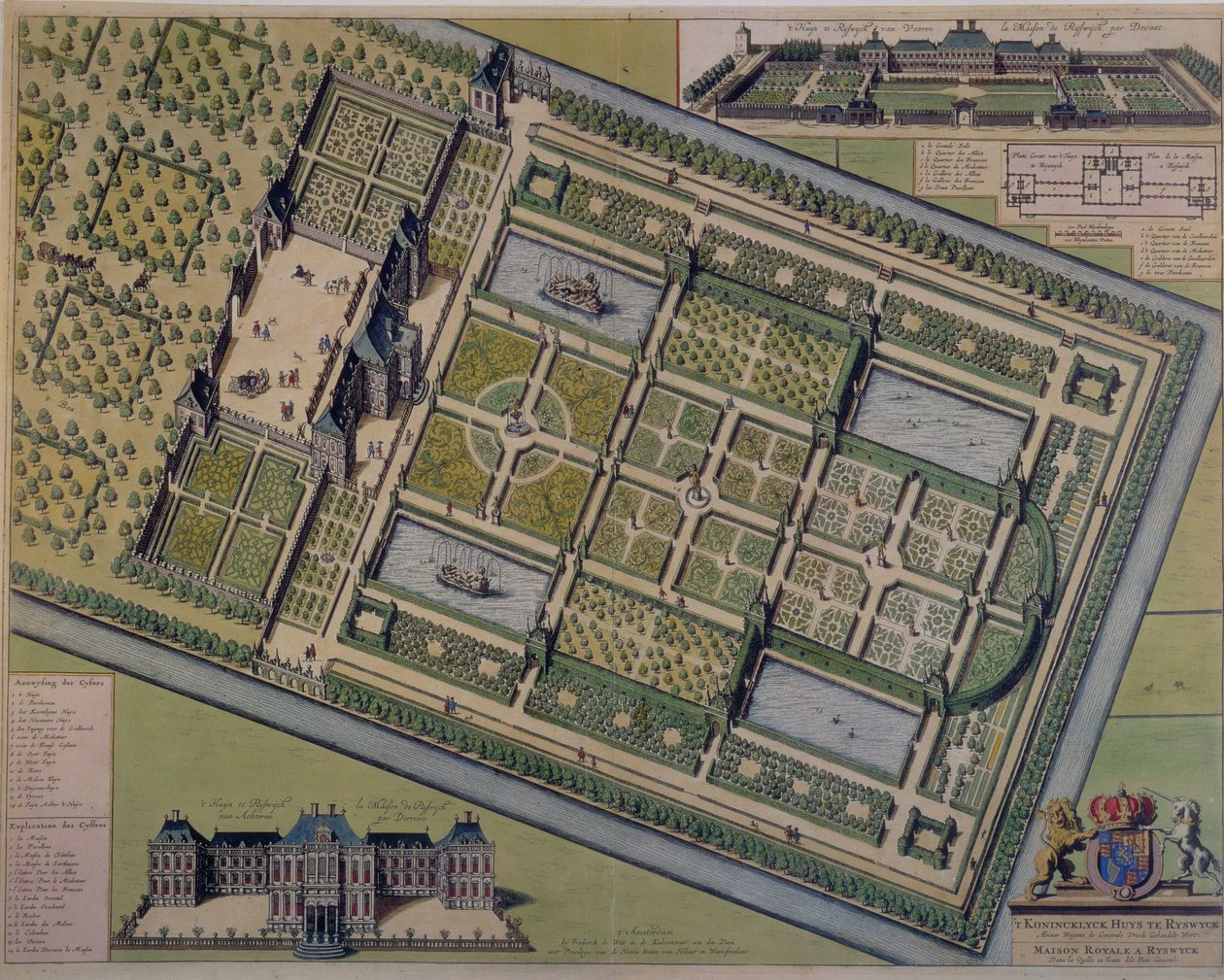 Huis ter Nieuburg door Julius Milheuser