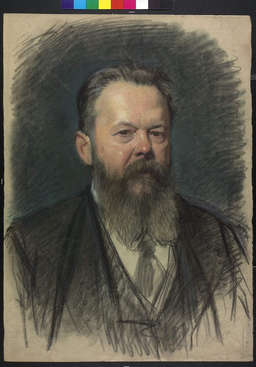 Wilhelm von Hartel door Julius Schmid