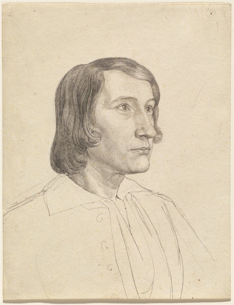Gustav Heinrich Naeke door Julius Schnorr von Carolsfeld