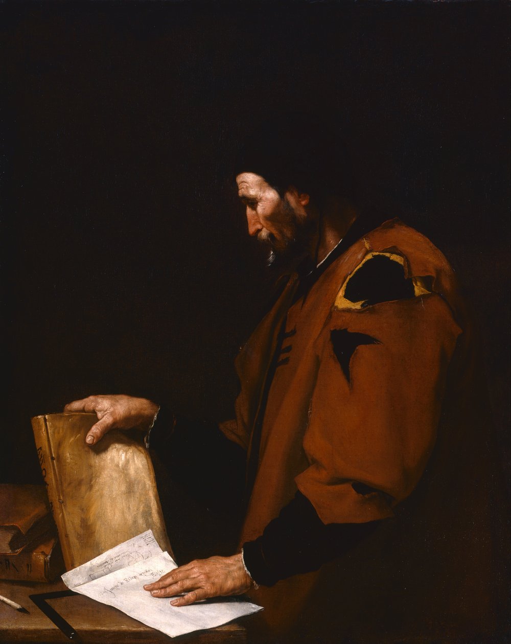 Aristoteles door Jusepe de Ribera