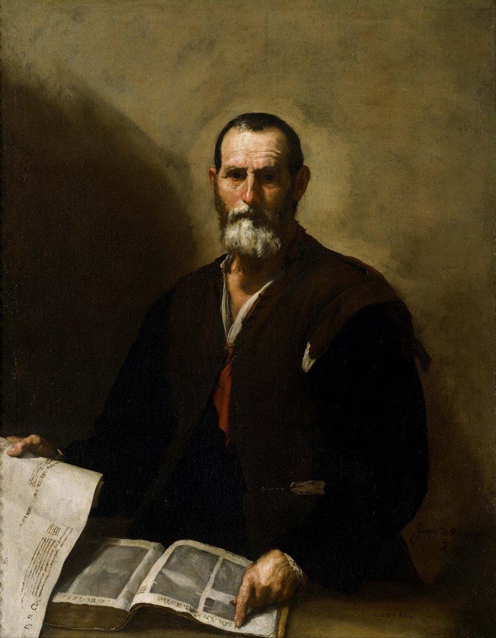 Filosoof Crates door Jusepe de Ribera