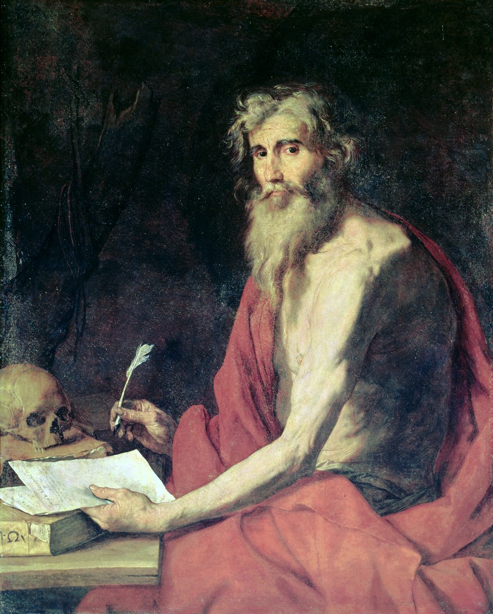 Sint Hiëronymus door Jusepe de Ribera