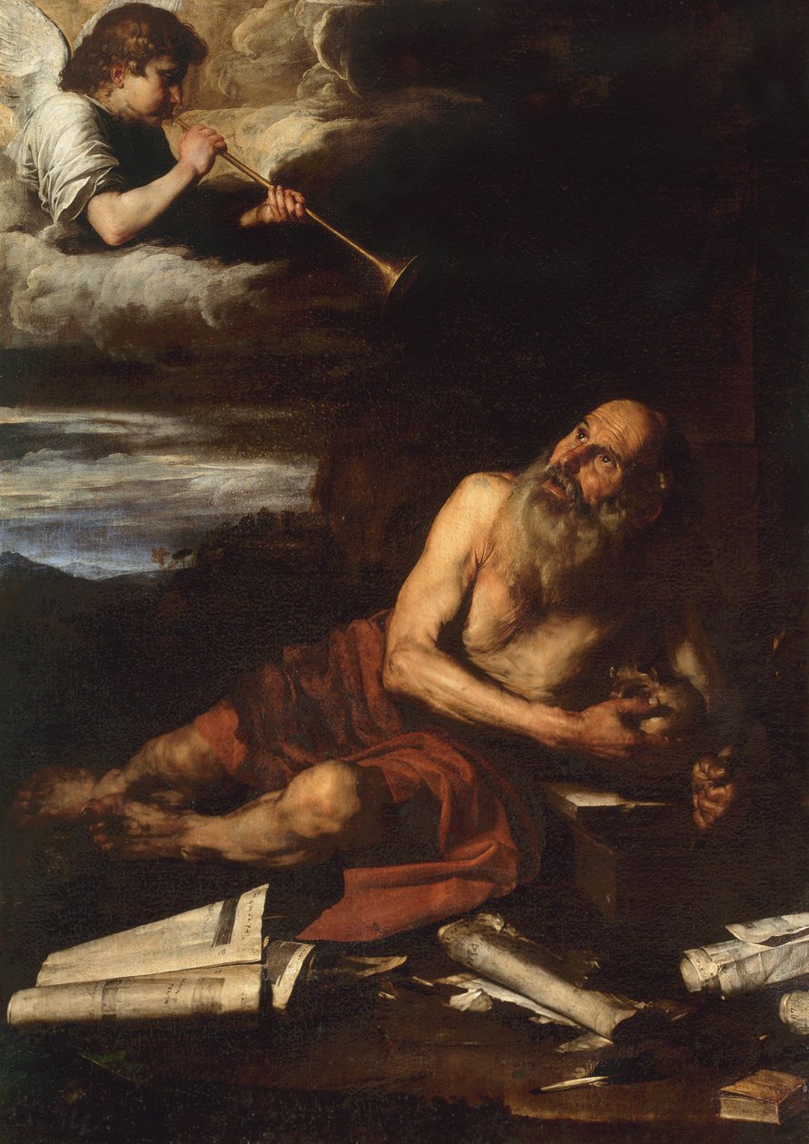 Sint Hiëronymus door Jusepe de Ribera