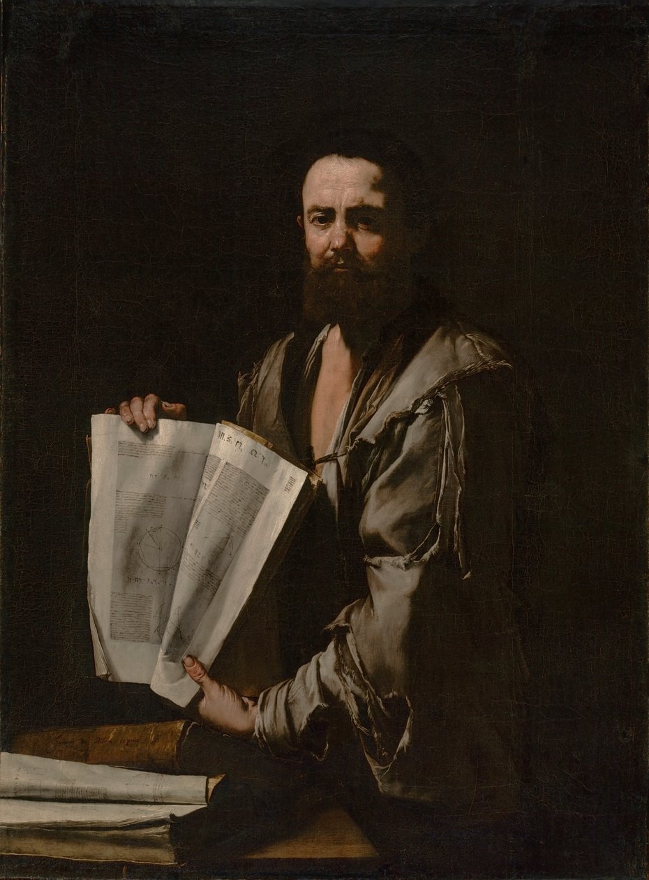 Euclides, ca. 1630-35 door Jusepe de Ribera