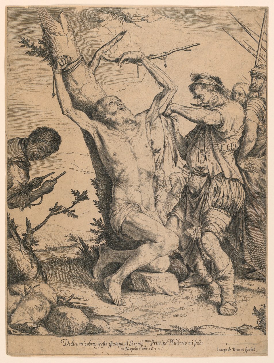 Martelaarschap van Sint Bartholomeus door Jusepe de Ribera