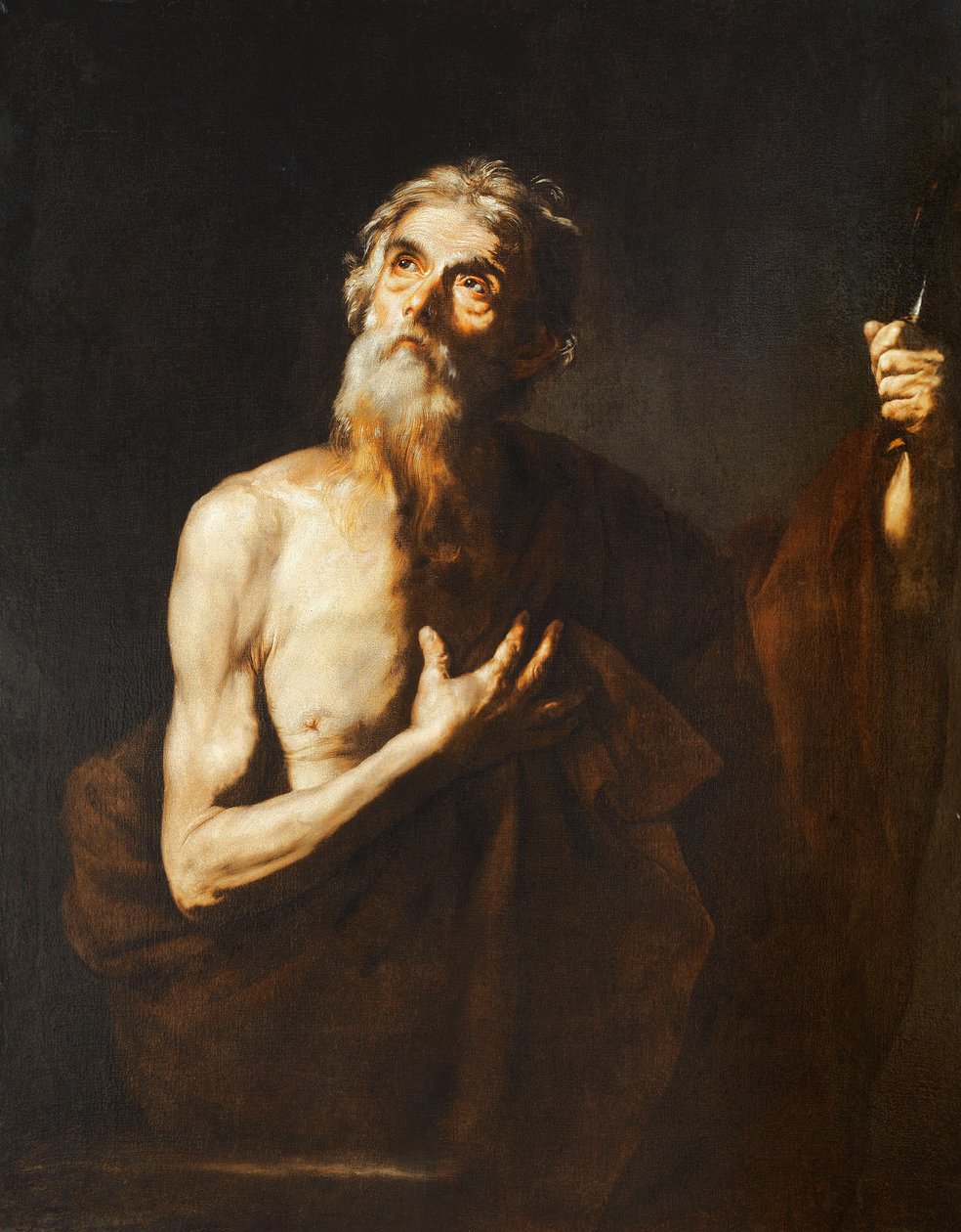 Sint Bartholomeus, 1634 door Jusepe de Ribera