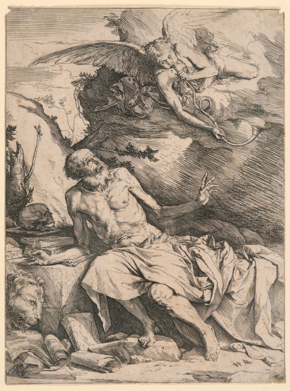 Sint Hiëronymus door Jusepe de Ribera