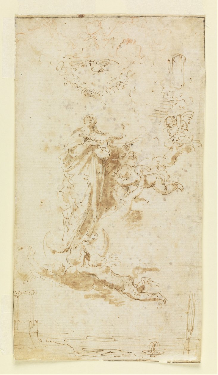 De onbevlekte ontvangenis door Jusepe de Ribera