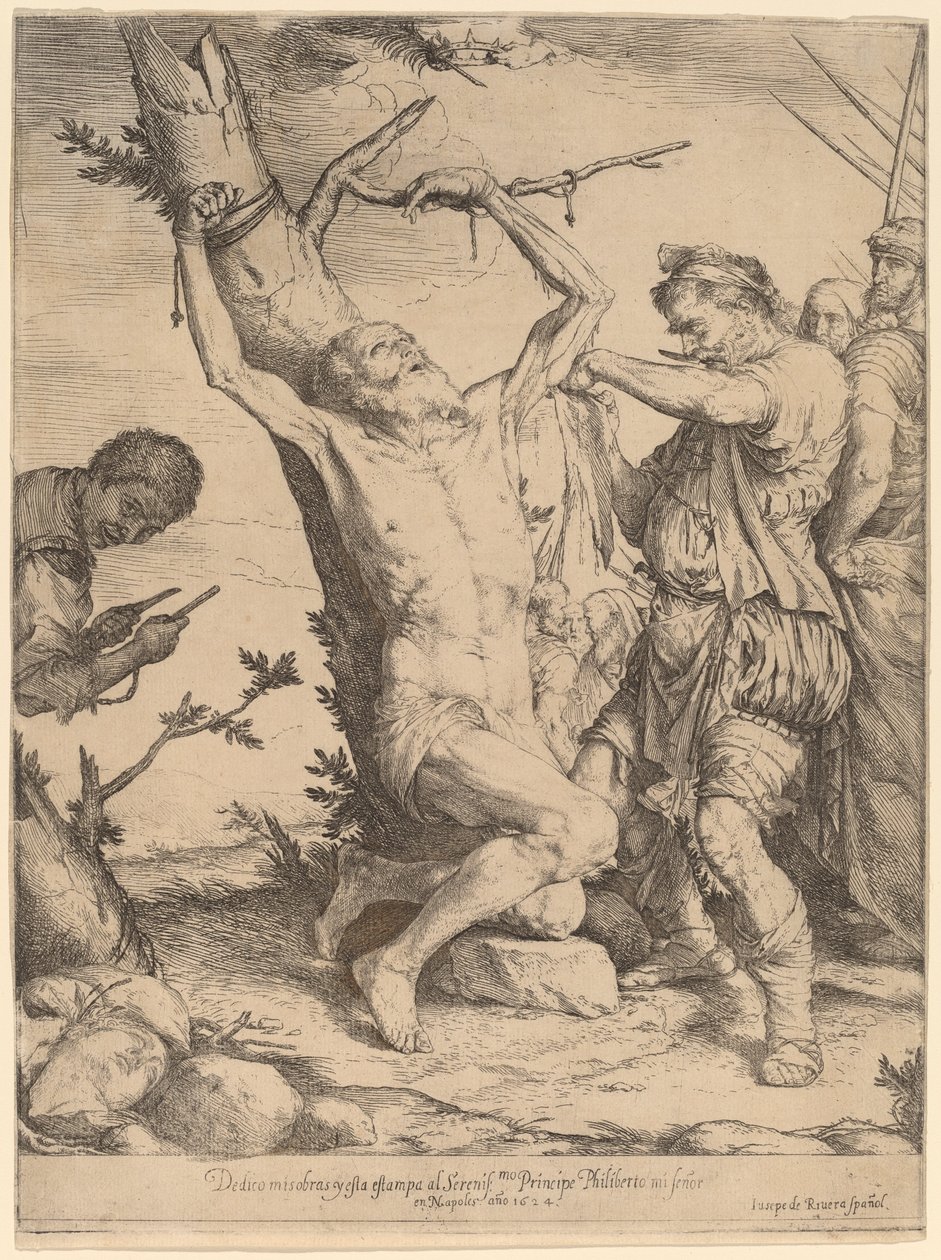 Het Martelaarschap van Sint Bartholomeus door Jusepe de Ribera