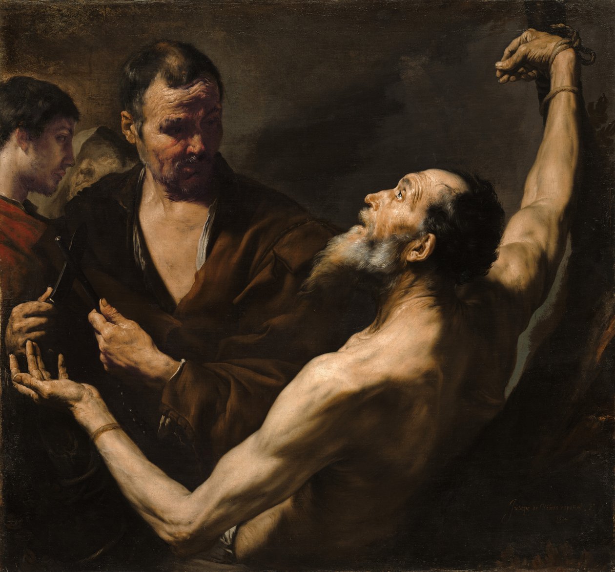 Het Martelaarschap van Sint Bartholomeus, 1634 door Jusepe de Ribera