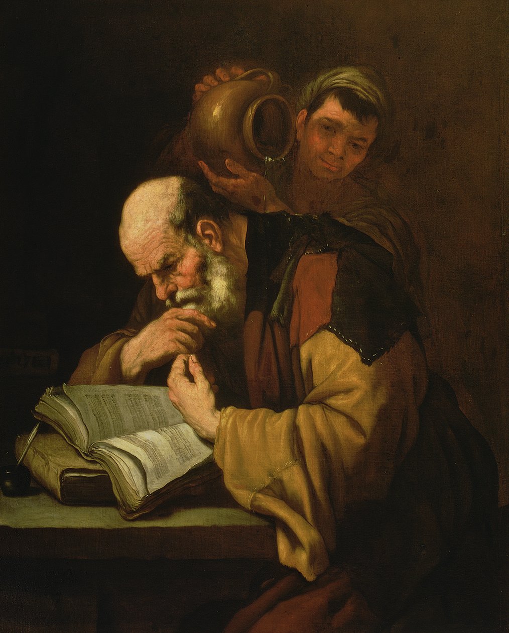 De Filosoof door Jusepe de Ribera