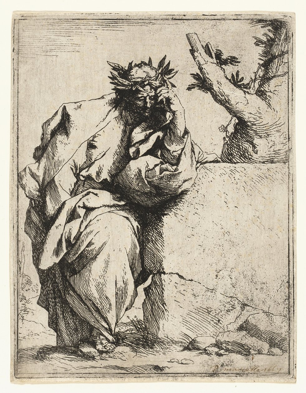 De dichter door Jusepe de Ribera