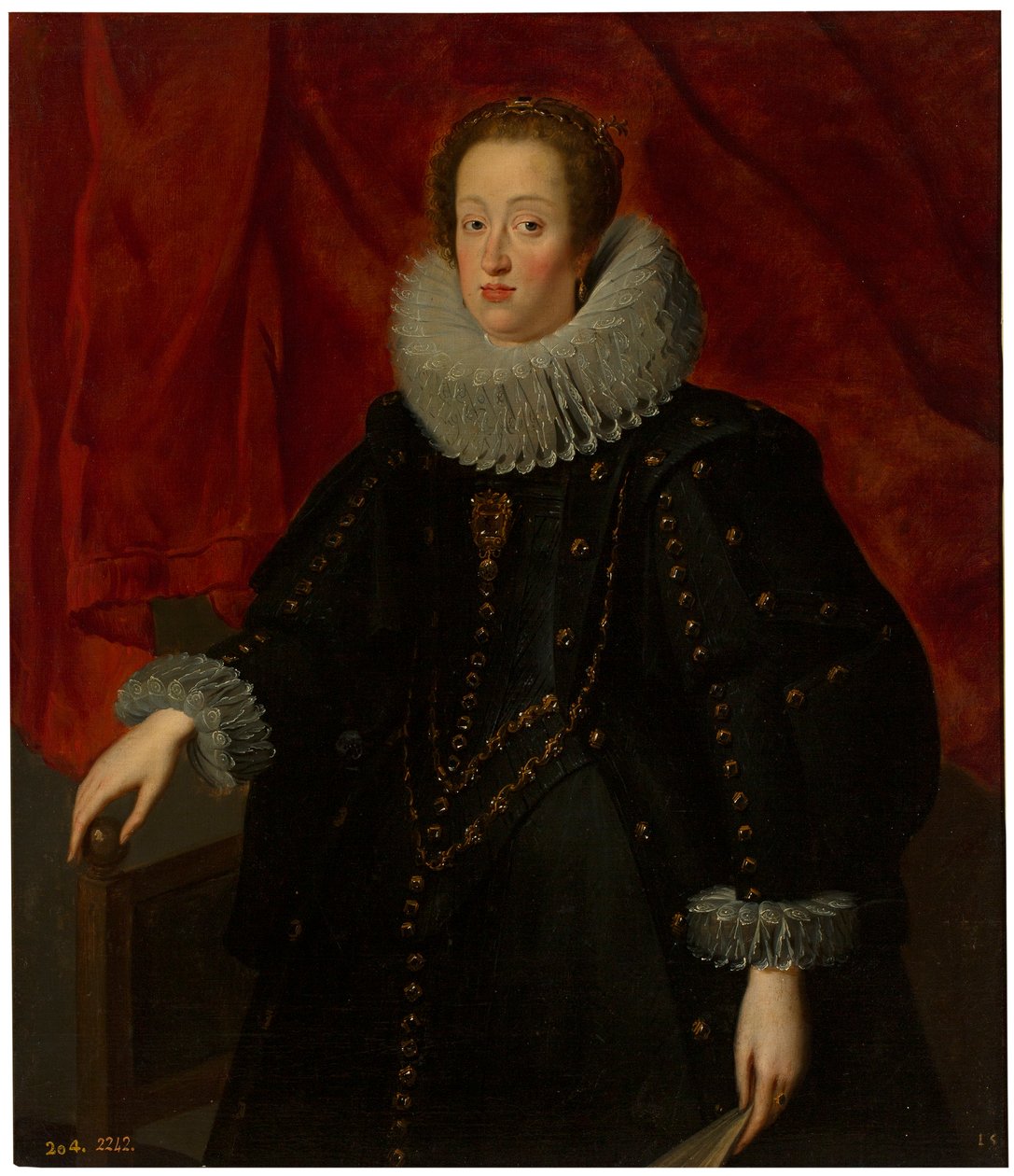 Eleonora Gonzaga (1598-1655) door Justus Sustermans