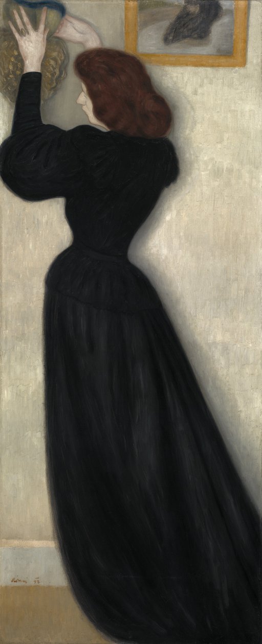 Slanke Vrouw met Vaas, 1894 door József Rippl Rónai