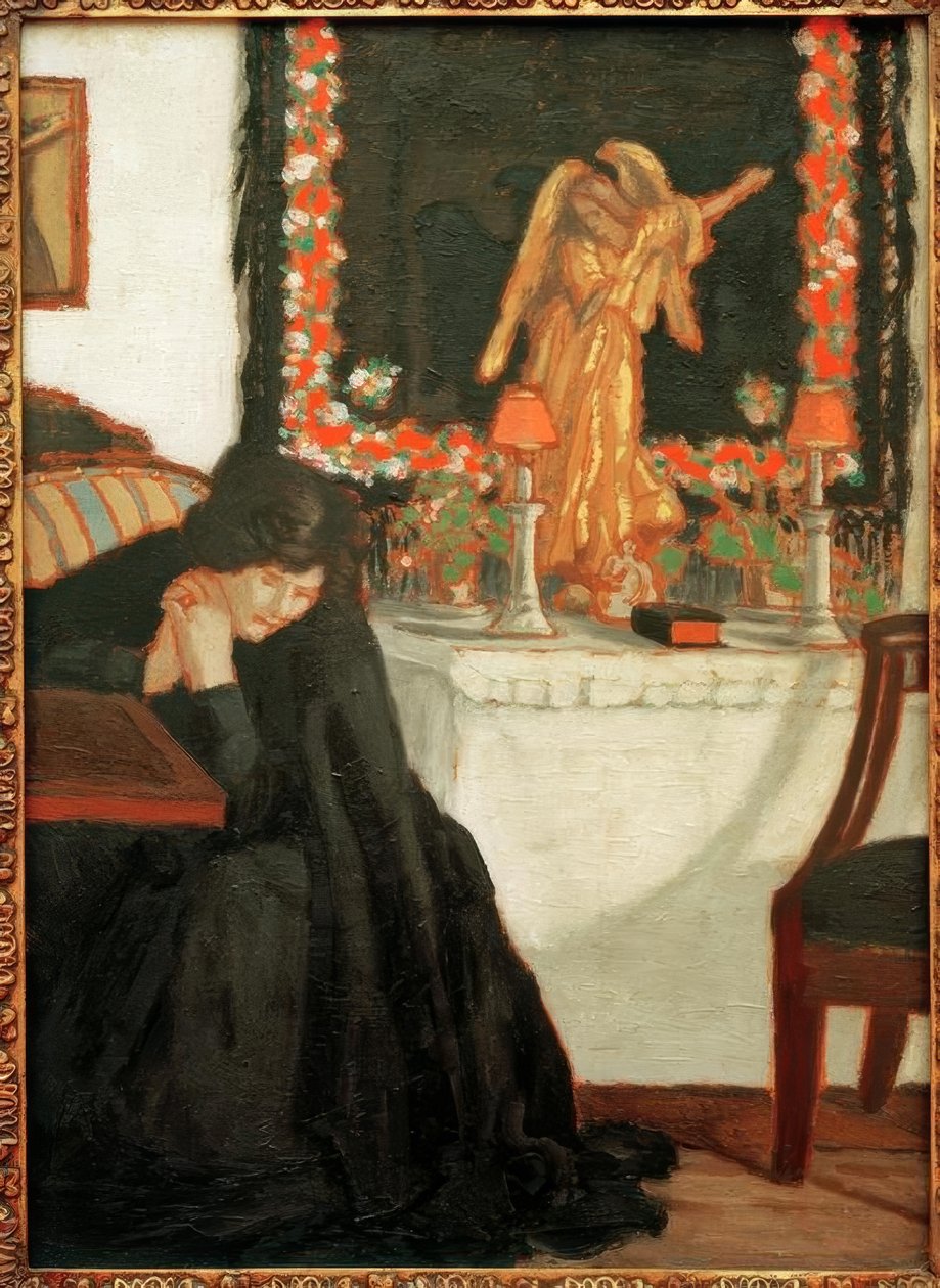 Rouw door József Rippl Rónai