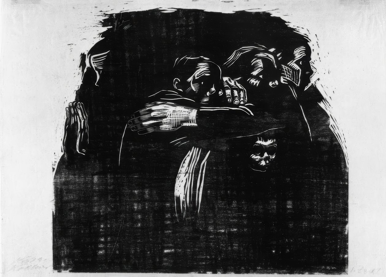 K. Kollwitz, De moeders door Käthe Kollwitz