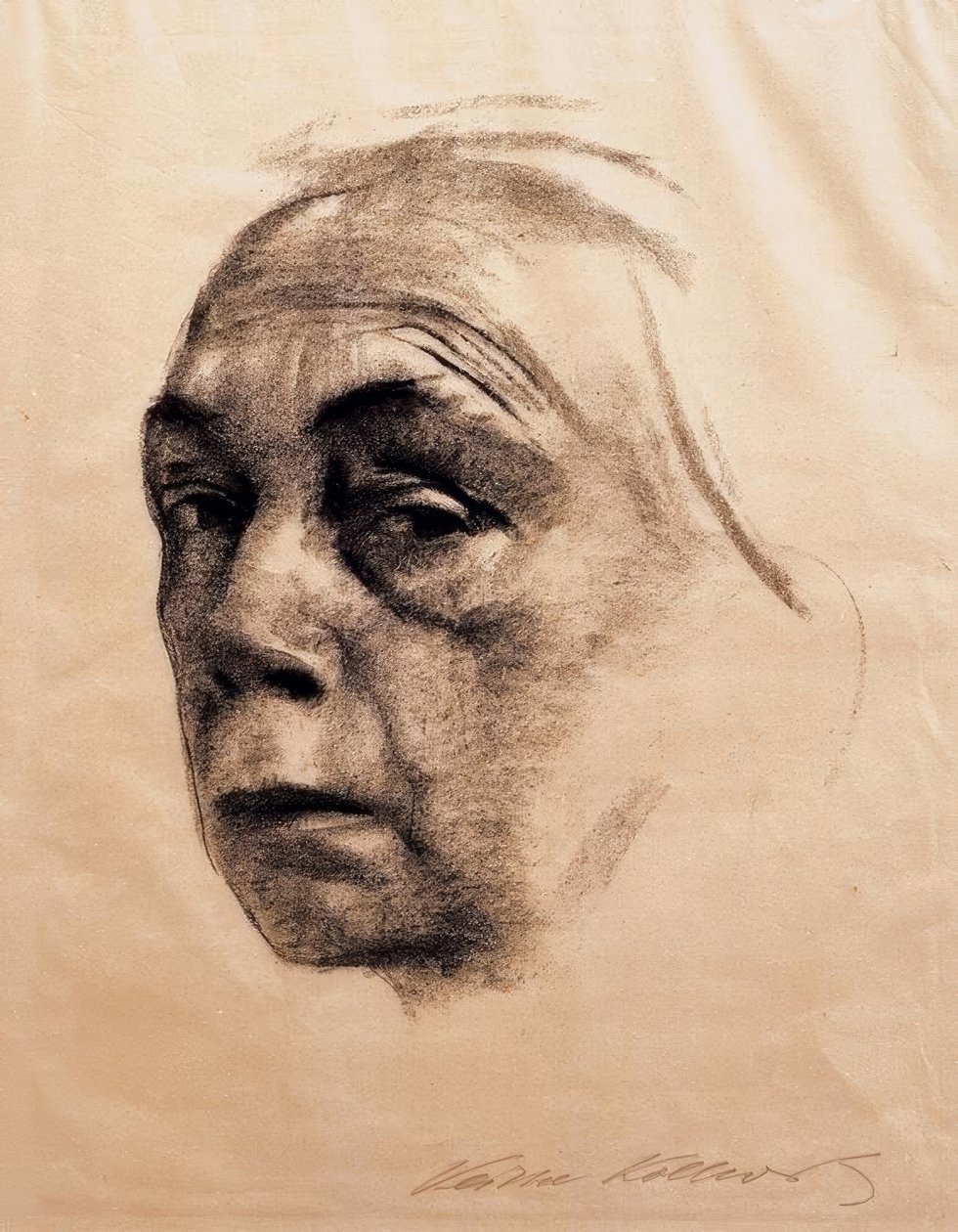 Zelfportret door Käthe Kollwitz