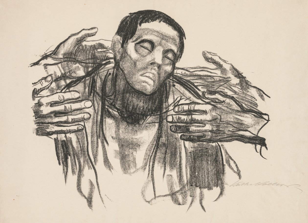 Help Rusland door Käthe Kollwitz
