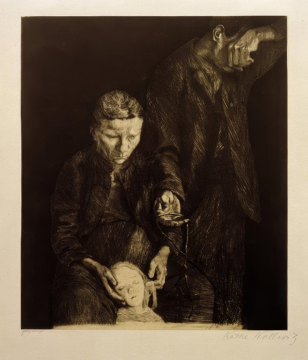 Vertrapt door Käthe Kollwitz