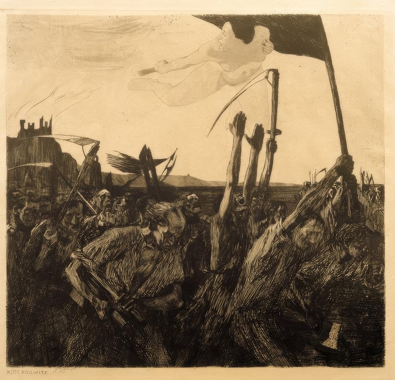 Käthe Kollwitz, Oproer door Käthe Kollwitz