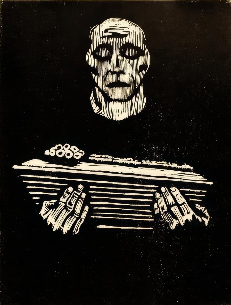 Kindersterfte door Käthe Kollwitz