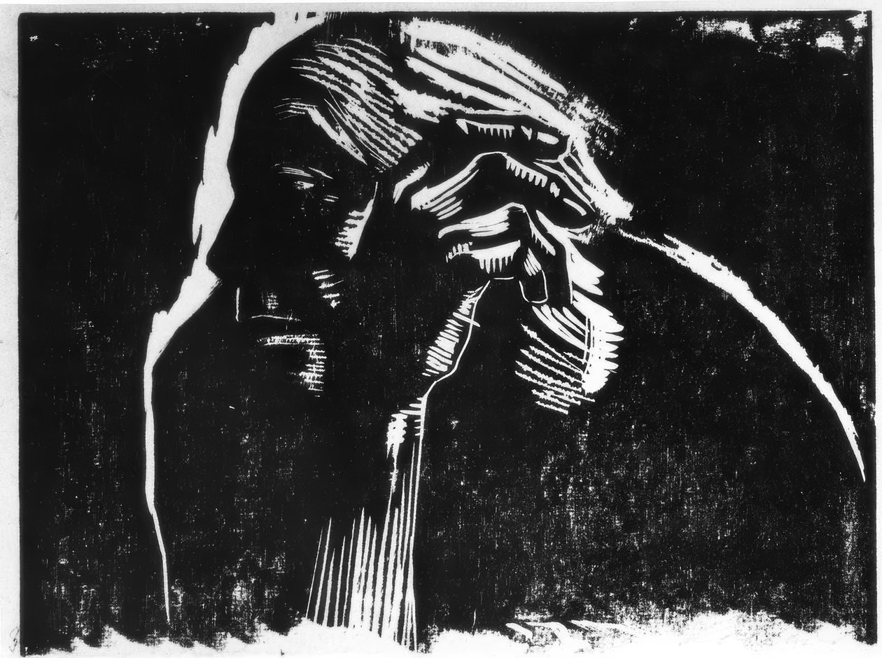 Zelfportret door Käthe Kollwitz