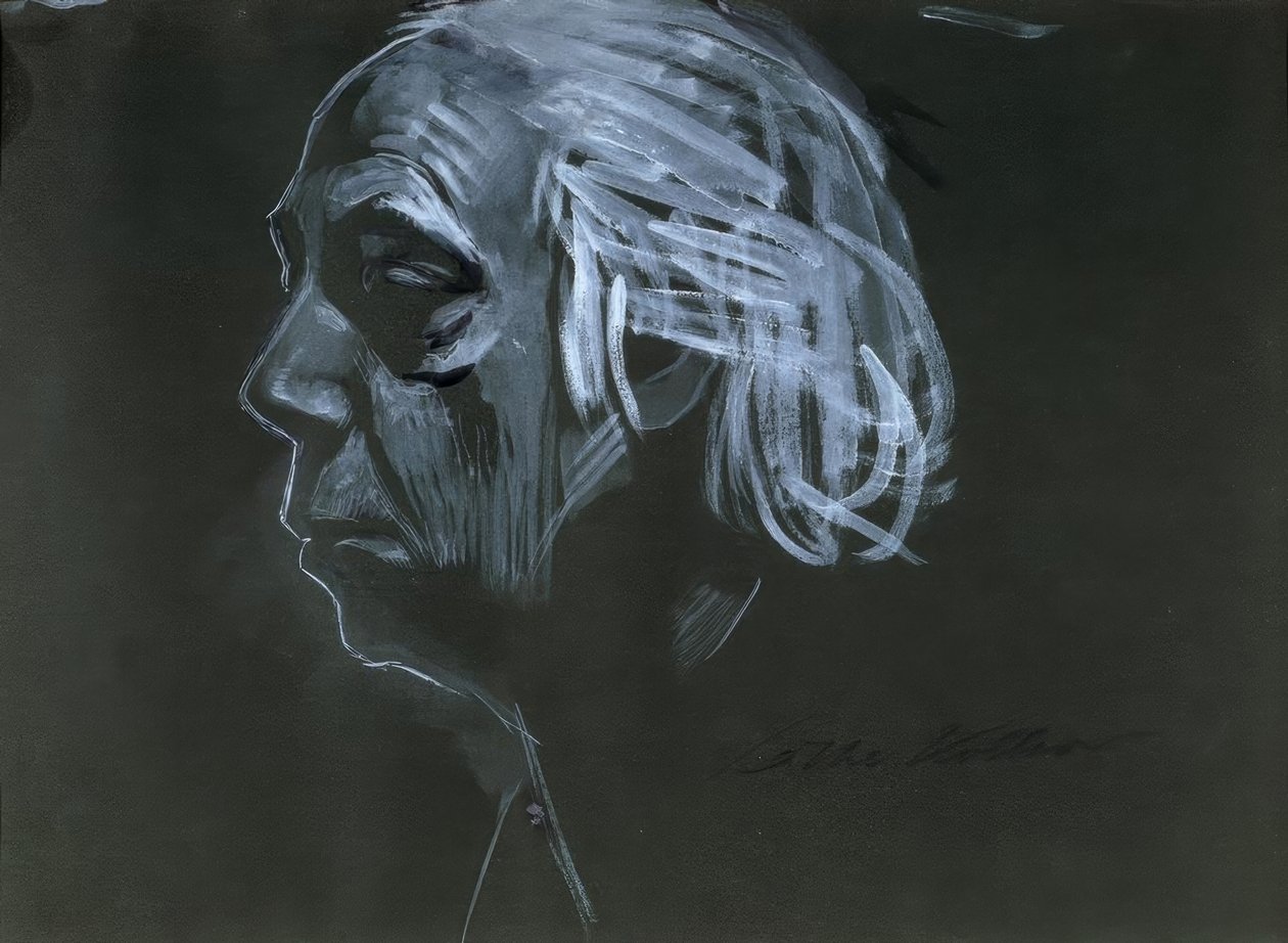 Zelfportret door Käthe Kollwitz