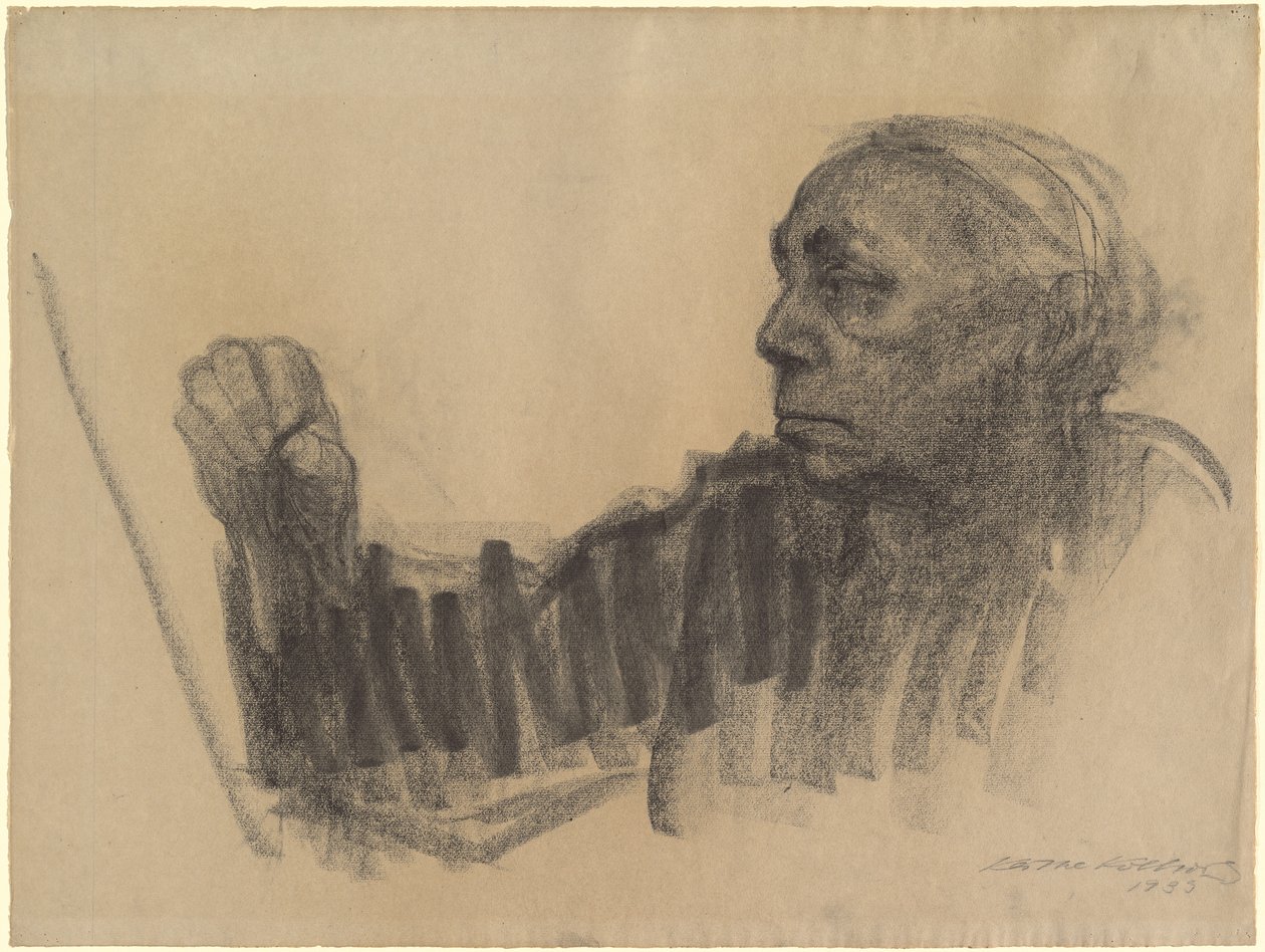 Zelfportret door Käthe Kollwitz