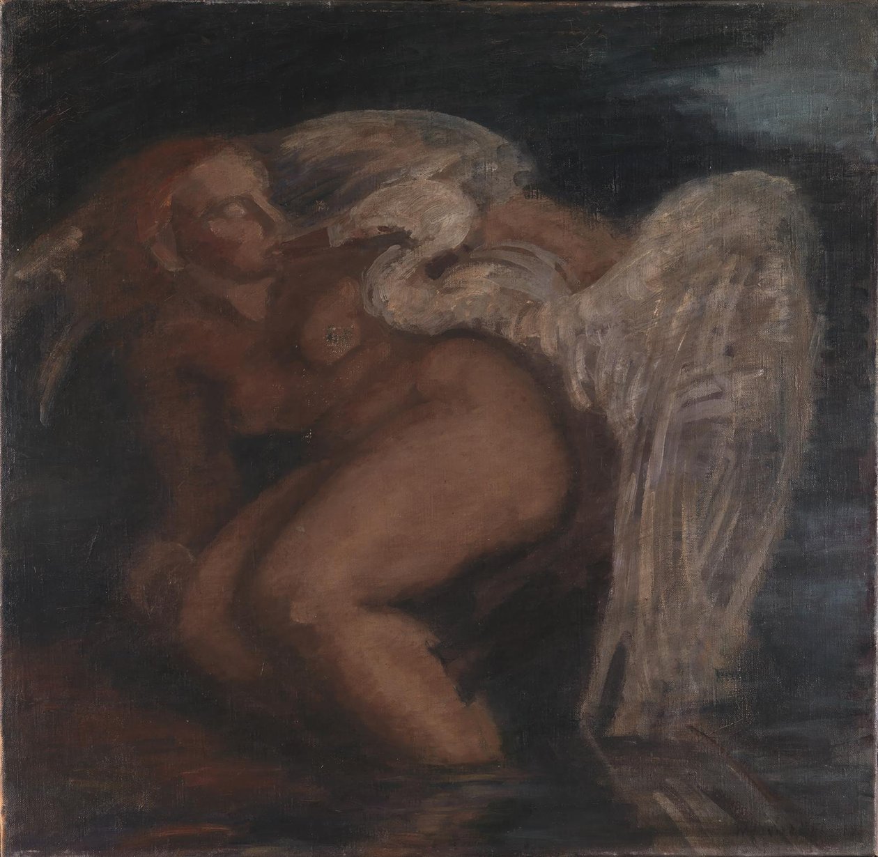Leda en de zwaan door Kai Nielsen