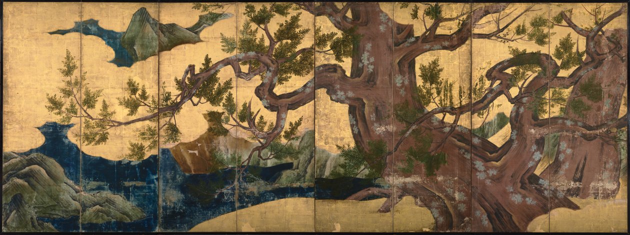 Cypress Tree door Kano Eitoku