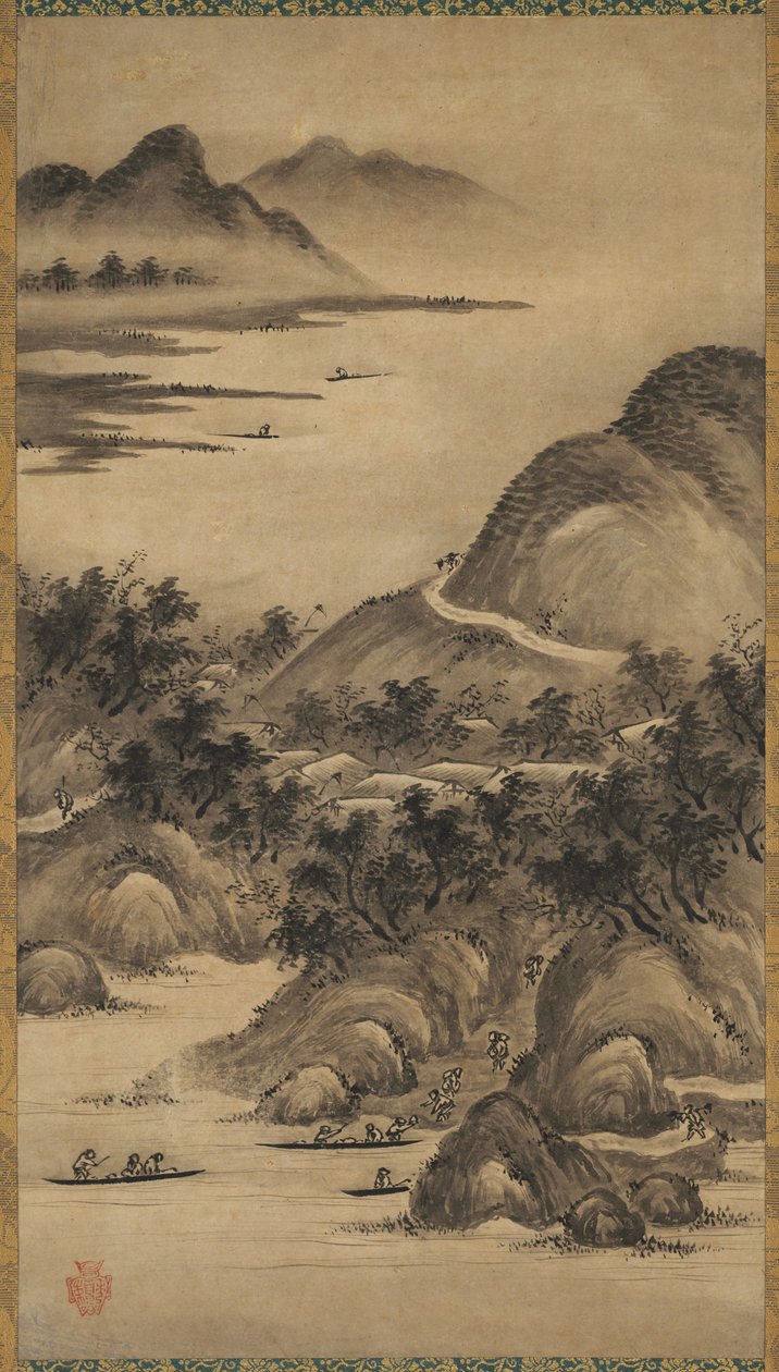 Seizoenslandschappen door Kano Hideyori