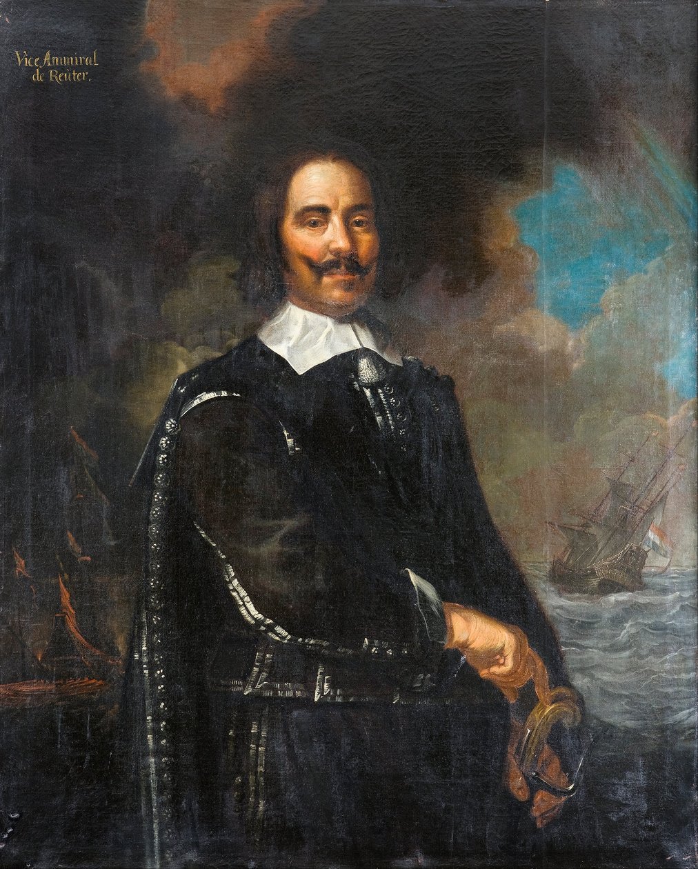 Michiel Adriaanszoon Reuter (1607-76) door Karel van Mander III