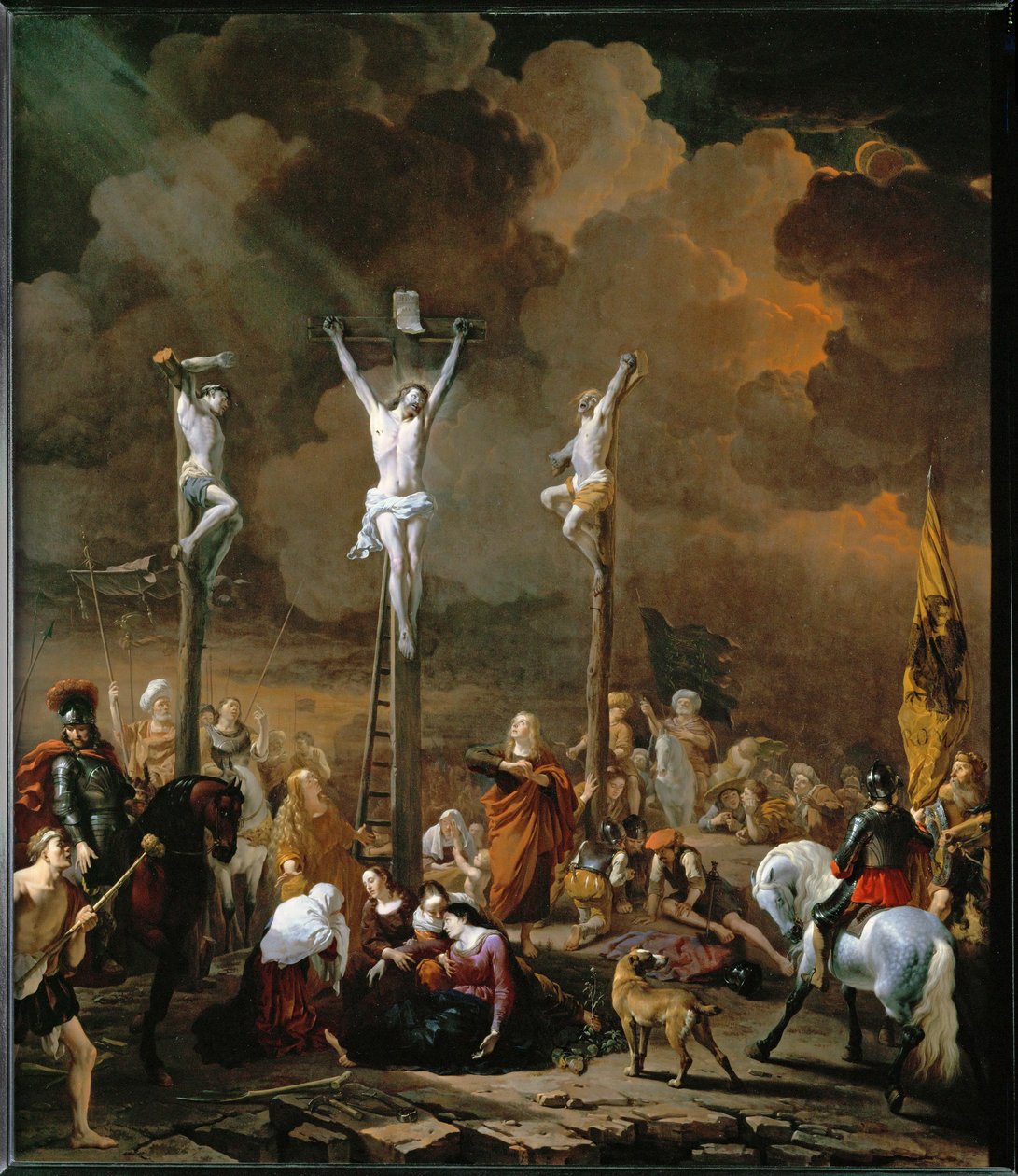 Le Calvaire - Golgota ... door Karel Dujardin