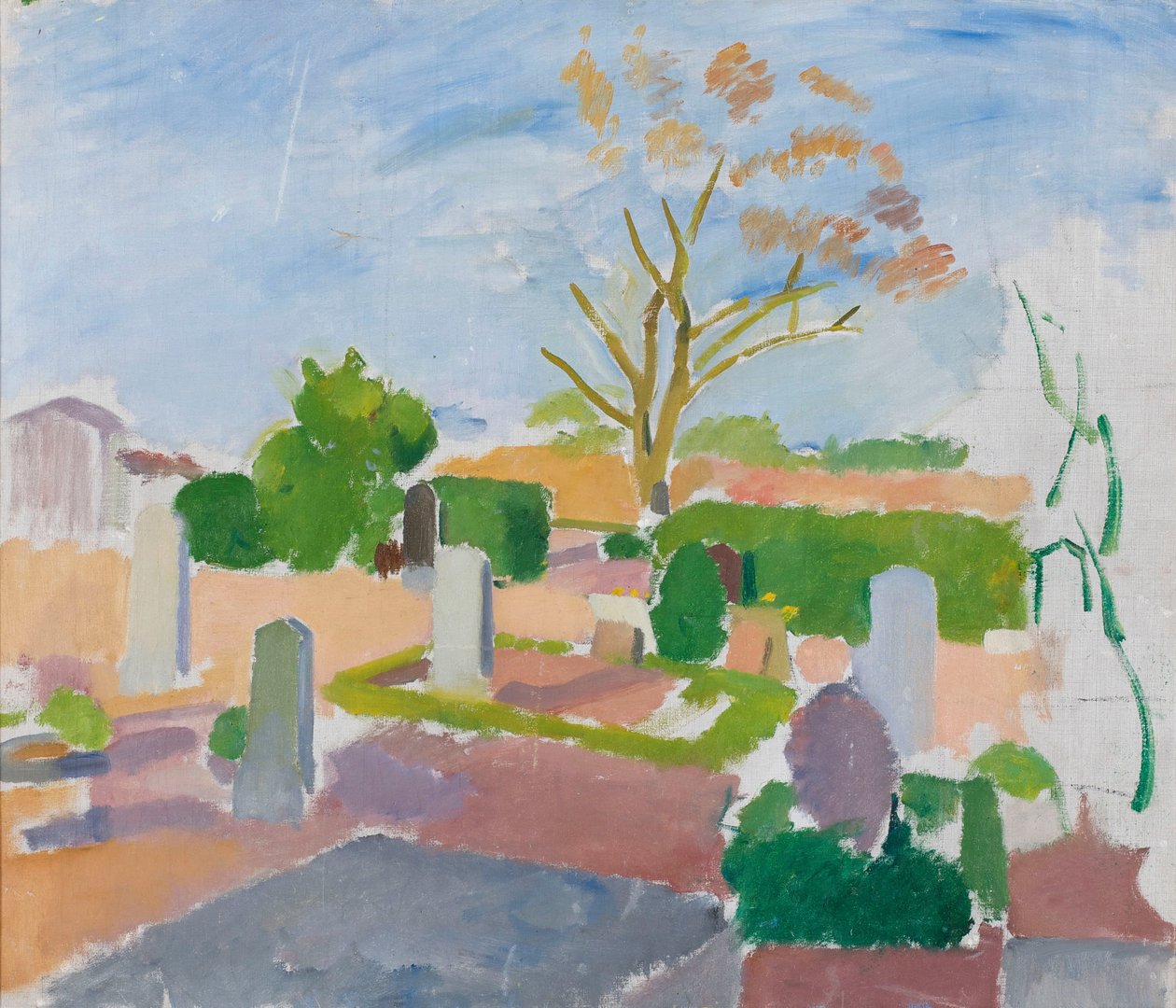 Begraafplaats, Christiansø door Karl Isakson