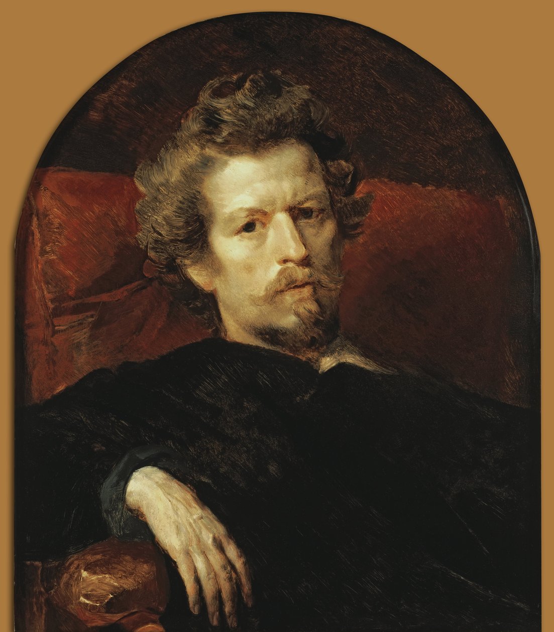 Zelfportret door Karl Pavlovich Bryullov
