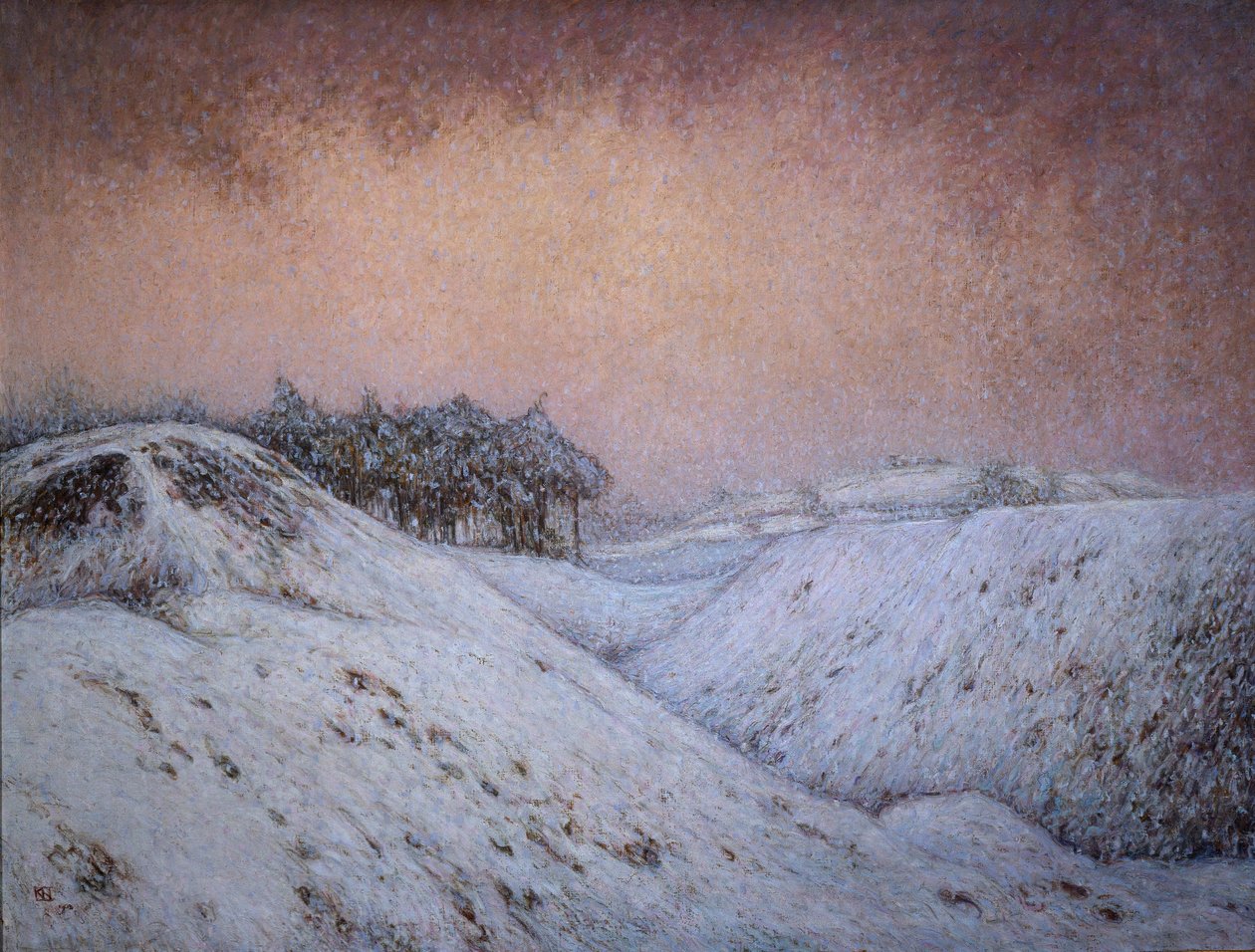 Sneeuwval door Karl Fredrick Nordstrom