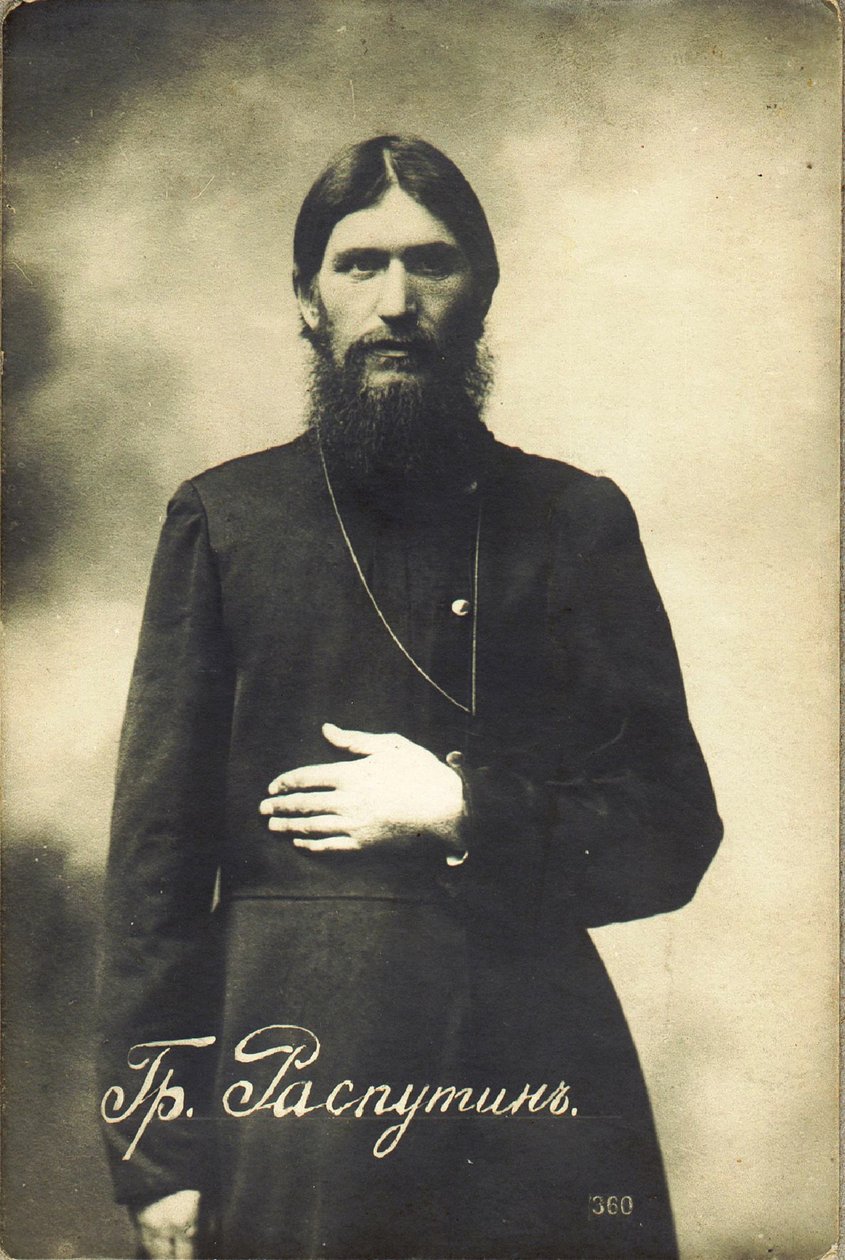 Grigori Yefimovich Raspoetin 1869-1916 door Karl Karlovich Bulla