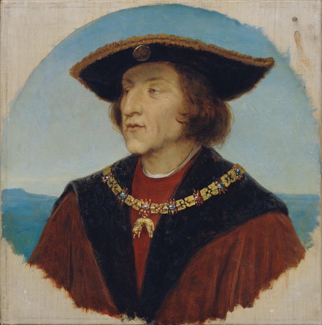 Keizer Maximiliaan I door Karl von Blaas