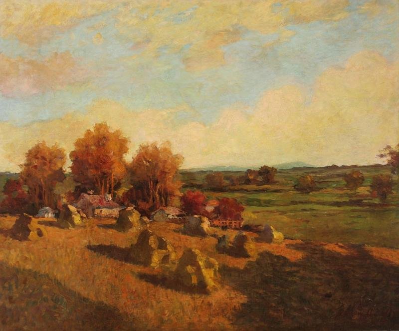Huis in Izvora door Károly Ferenczy