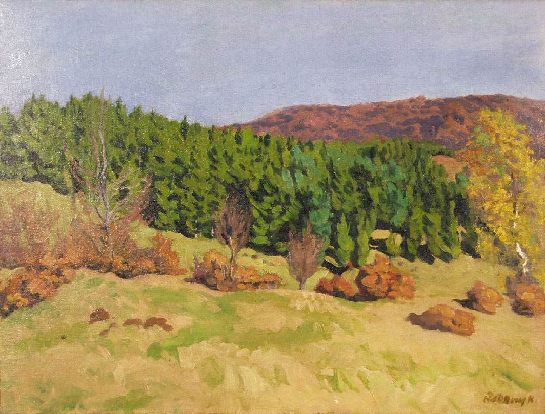 Izvora in de herfst door Károly Ferenczy