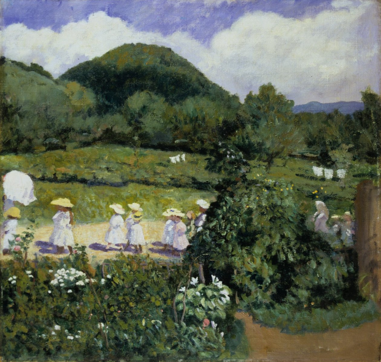 Picknick in de Zomer door Károly Ferenczy