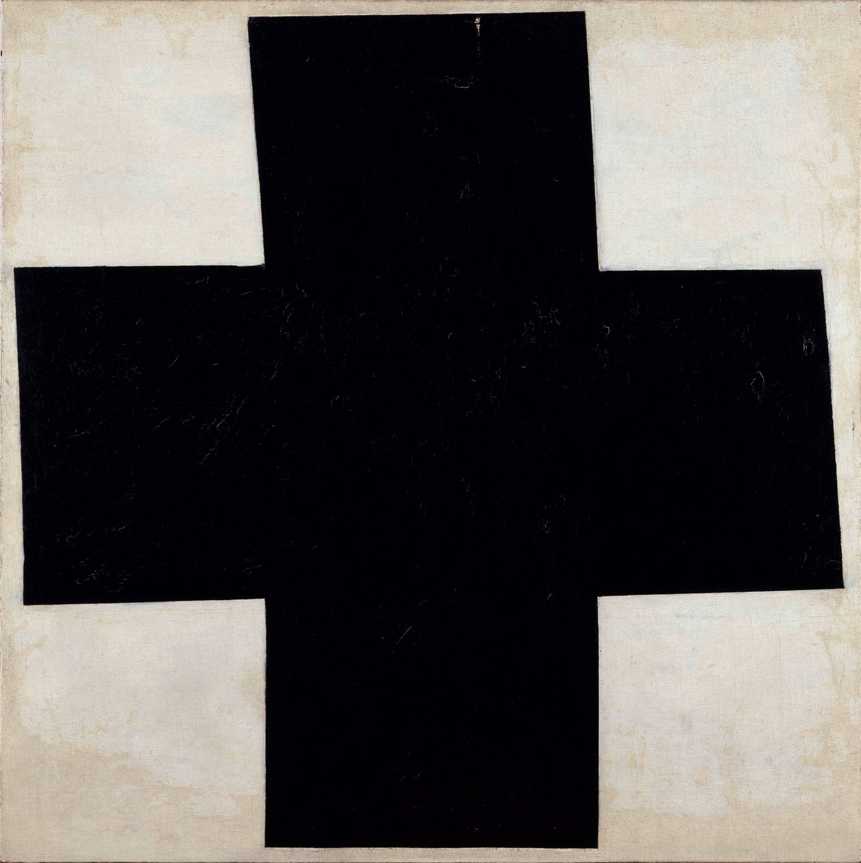 Zwarte kruis door Kazimir Severinovich Malevich