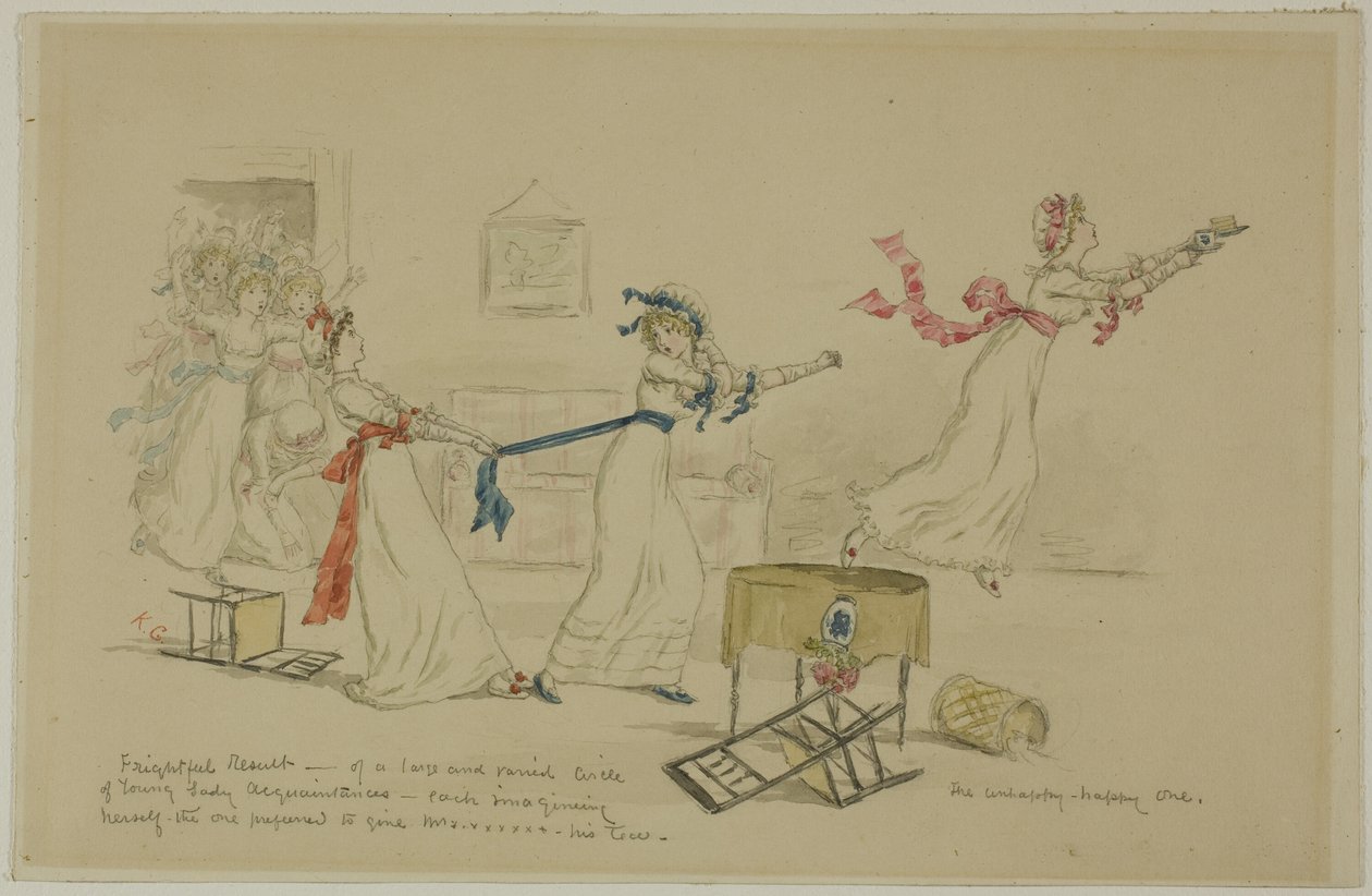 Beangstigend resultaat door Kate Greenaway