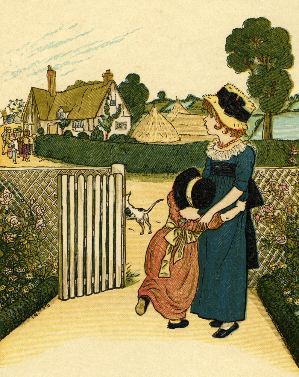 Hark! Hark! De honden door Kate Greenaway